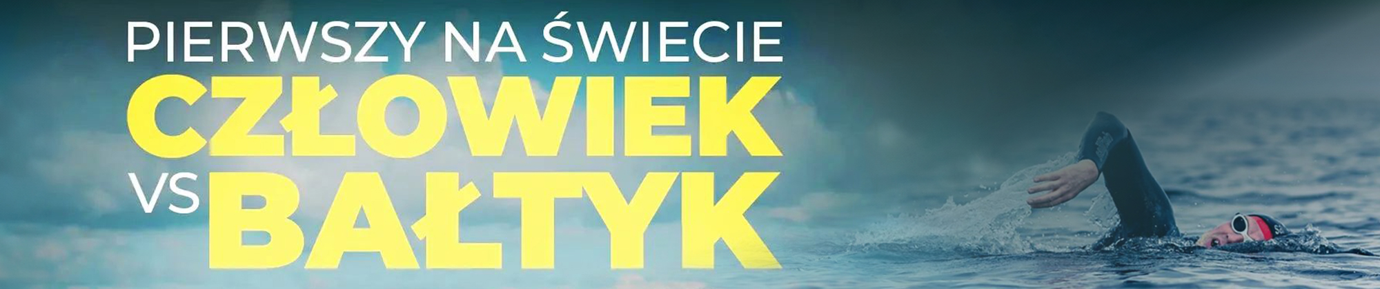 Ambasador Balticusa Bartłomiej Foka Kubkowski na otwartych wodach Bałtyku