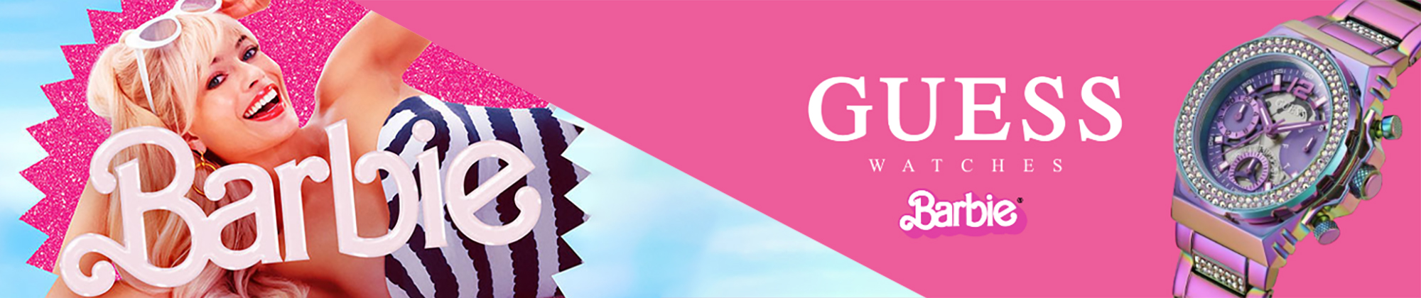 Dowiedz się jak przebiegła premiera filmu Barbie w towarzystwie zegarków Guess