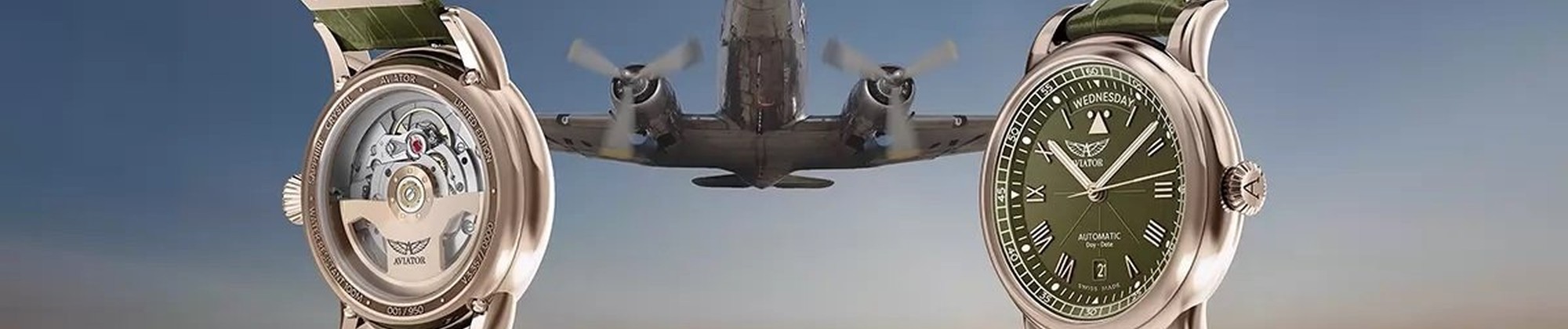 Aviator – zegarki lotnicze o zachwycającym designie. Odkryj niepowtarzalne zegarki męskie Aviator