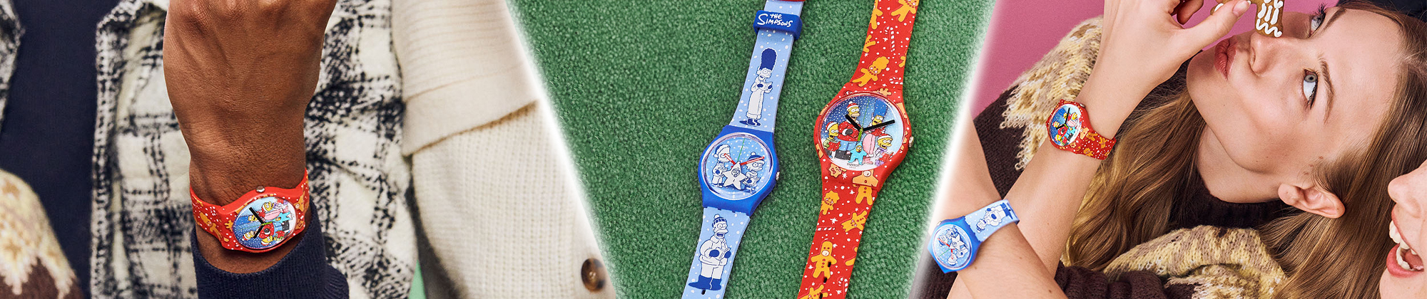 Poczuj świąteczny klimat razem z THE SIMPSONS x SWATCH