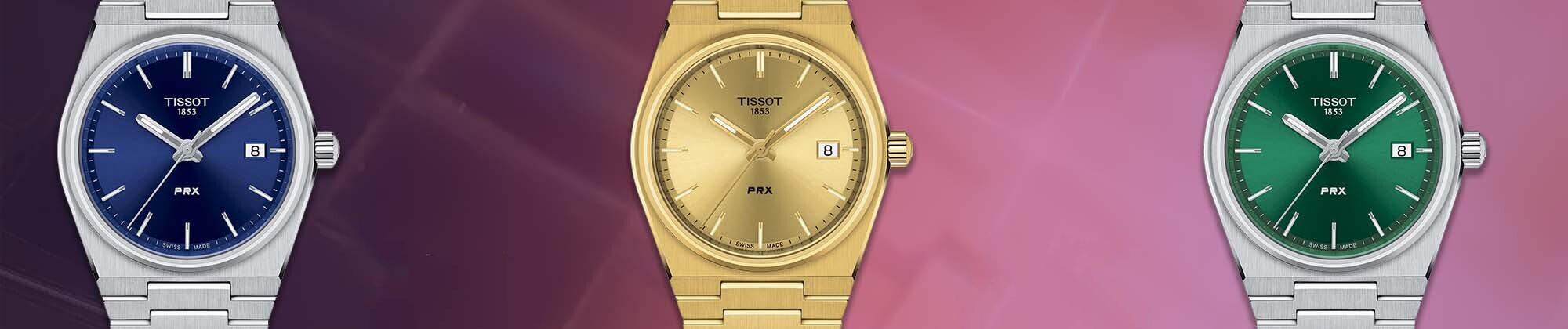Kwarcowe nowości od Tissot - PRX Quartz 35mm w 5 wersjach kolorystycznych