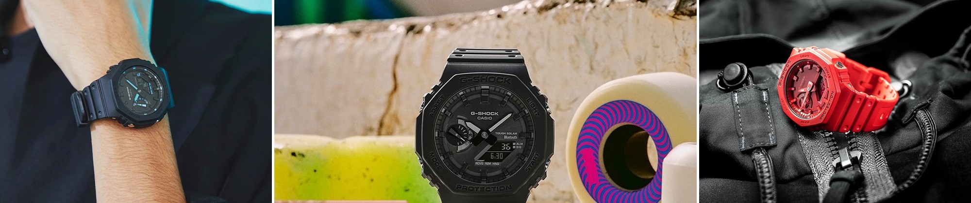 Bestsellerowa kolekcja Casio G-SHOCK Octagon GA-2100 wzbogacona o solar i Bluetooth