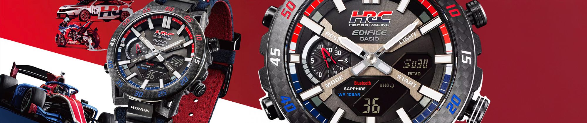 Casio Edifice x Honda Racing - zegarek stworzony dla tych, którzy kochają wyścigi