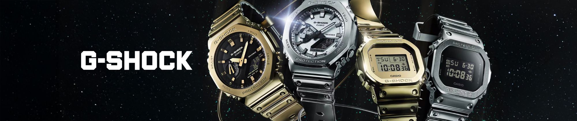 Casio G-Shock GM-5600 i GM-2100 - nowe oblicze legendarnych modeli w srebrze i złocie