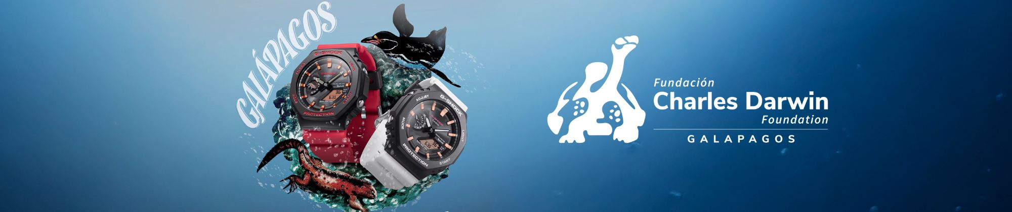 Casio G-Shock i Fundacja Karola Darwina - wyjątkowa współpraca dla ochrony przyrody