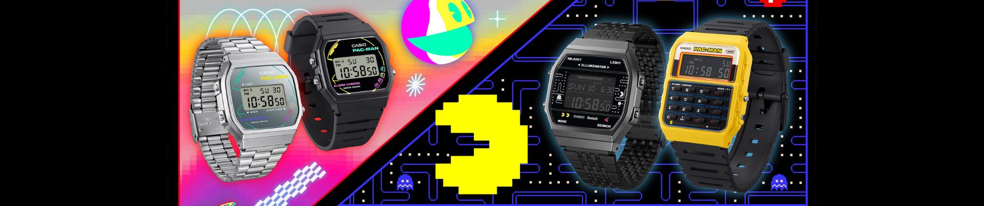 Casio x PAC-MAN - limitowana edycja na 45. urodziny kultowej gry!