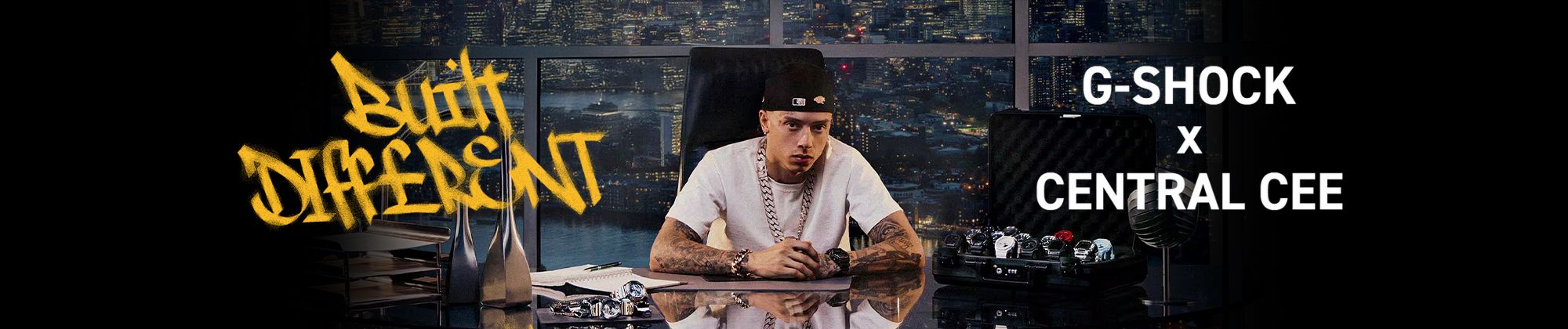 Central Cee ambasadorem G-Shock w Europie - poznaj wyjątkowe, nowe modele