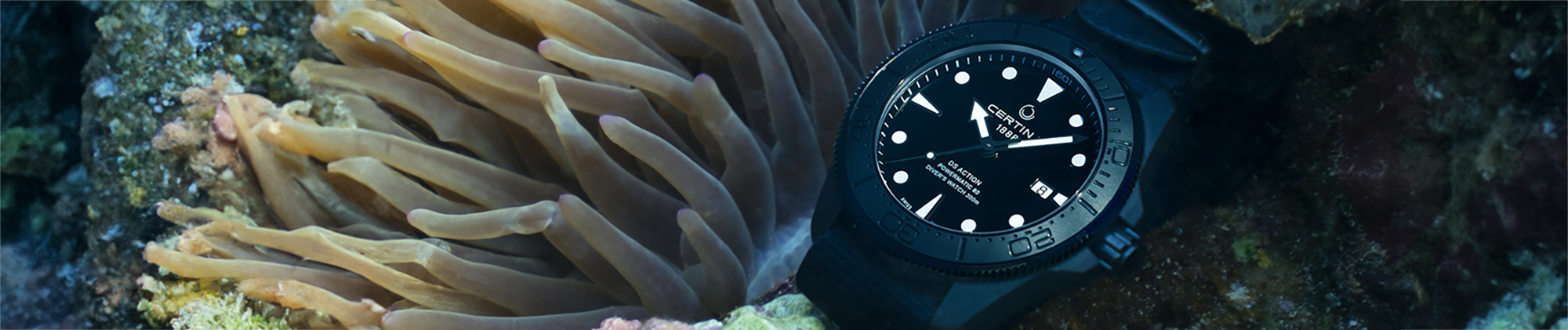 Nowa Certina DS Action Diver - ubrana cała na czarno
