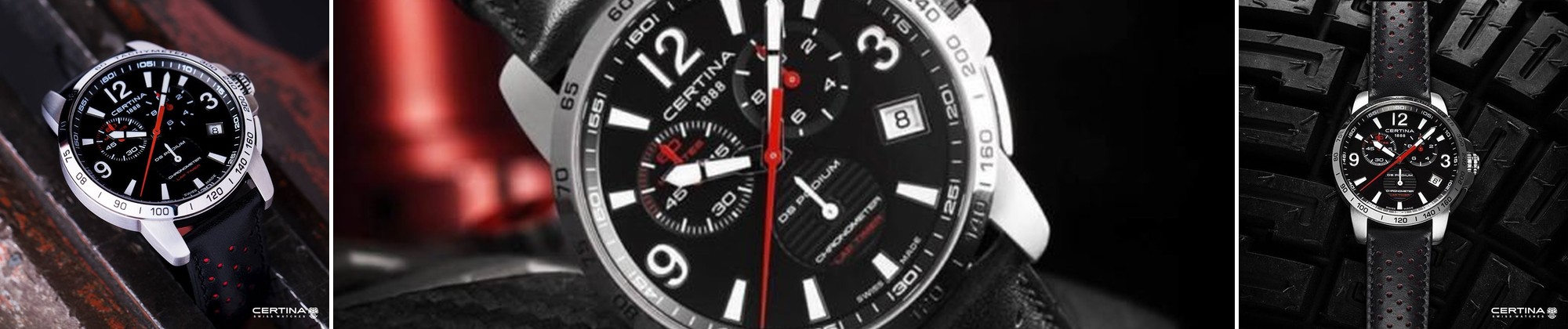 Certina DS Podium Lap Timer Chronometer i inne certyfikowane zegarki