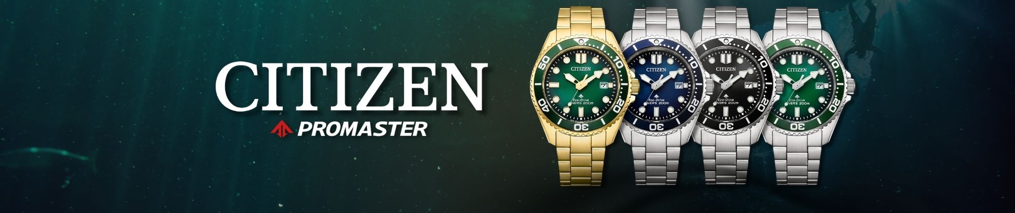 Citizen Promaster Diver - profesjonalne zegarki do nurkowania z technologią Eco-Drive