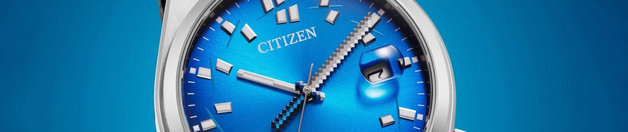 Citizen Tsuyosa x seconde/seconde - limitowana edycja z pikselową kataną