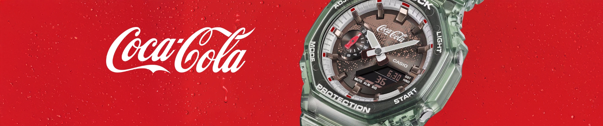 Coca-Cola zamknięta w G-Shocku - oto limitowany Casioak