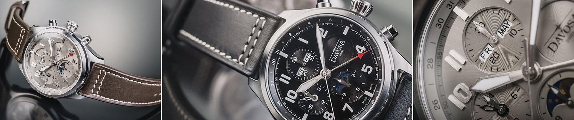 DAVOSA Newton Pilot Moonphase Chronograph Limited Edition