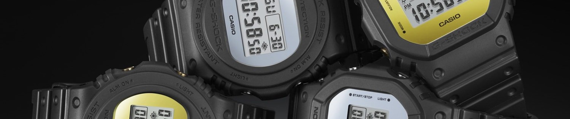 Designerski metaliczny G-Shock!