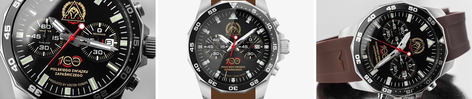 Edycja specjalna Vostok Europe - 100-lecie Polskiego Związku Zapaśniczego