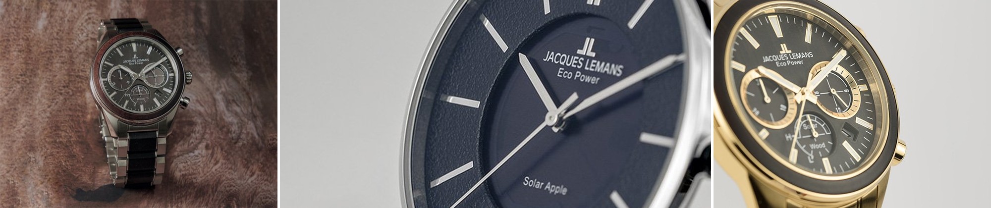 Ekologiczne zegarki Jacques Lemans ECO Power