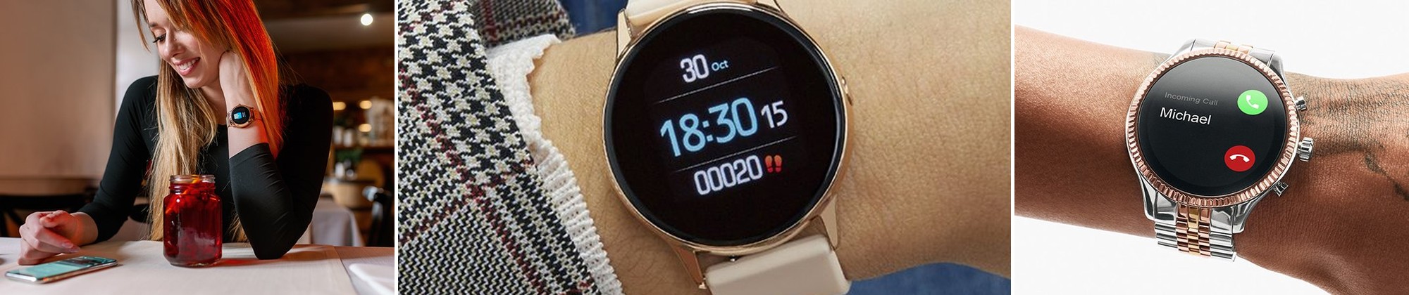 Elegancki smartwatch damski. 7 propozycji smartwatchy damskich na bransolecie