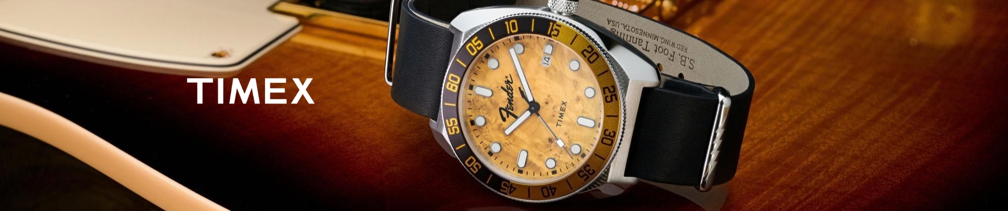 Fender x Timex - zegarki inspirowane legendarnym Telecasterem