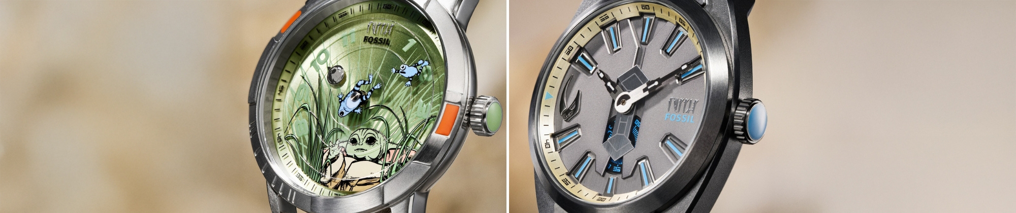 Fossil x Star Wars - limitowane zegarki Mandalorian i Grogu