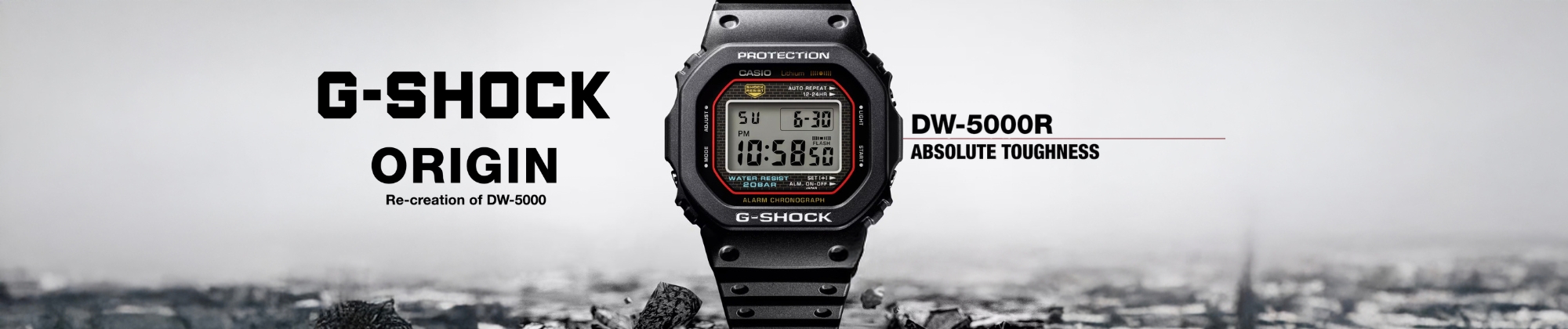 G-Shock DW-5000R - „Kostka” wierna oryginałowi