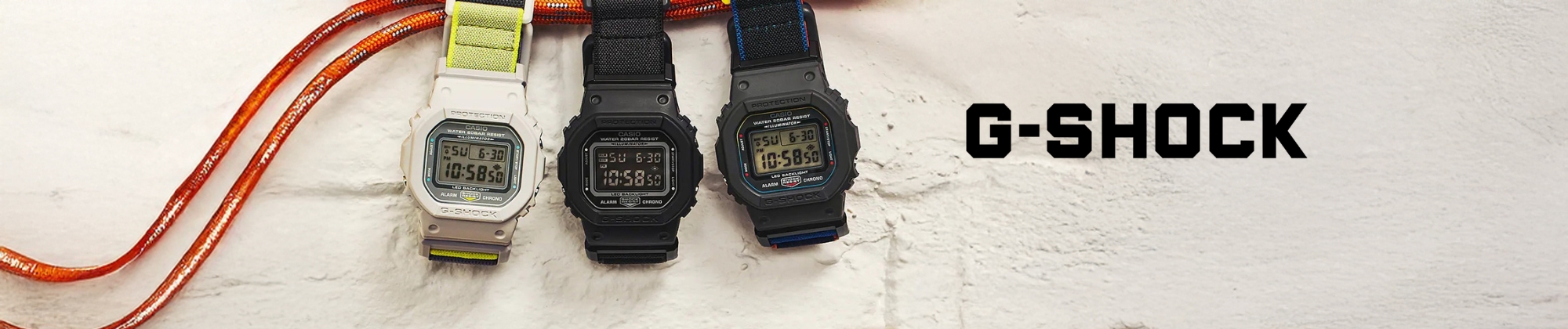 G-Shock DW-5600 z paskiem Fidlock - nowe Kostki Casio
