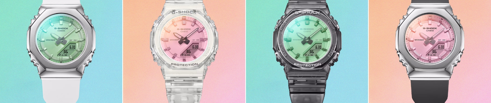 G-Shock Summer Reflections 2026 - damskie Casioaki na lato