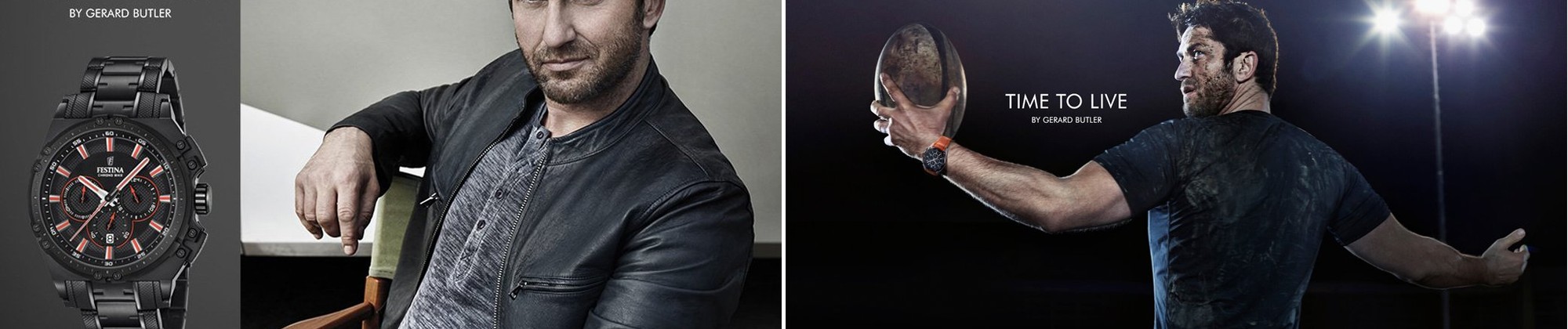 Gerard Butler nową twarzą marki Festina
