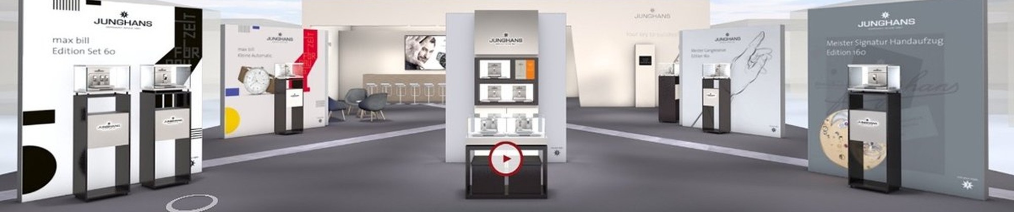 Junghans Virtual Brand Space 2021 - wirtualne stanowisko marki Junghans