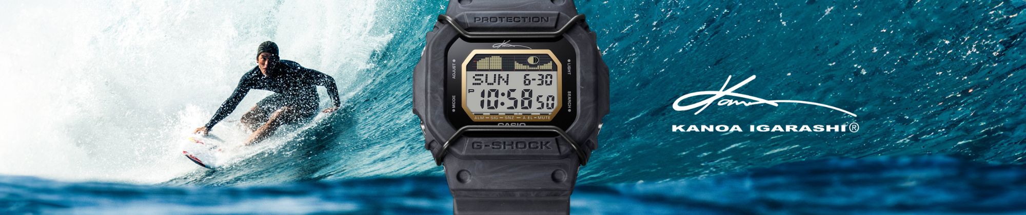 Kanoa Igarashi x Casio - specjalna edycja G-Shock GLX-5600KB dla miłośników fal