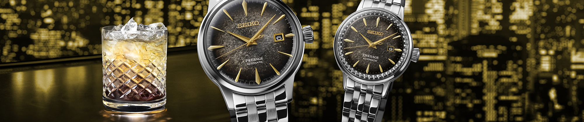 Limitowana edycja Seiko Presage - zegarki inspirowane magią Tokio po zmroku