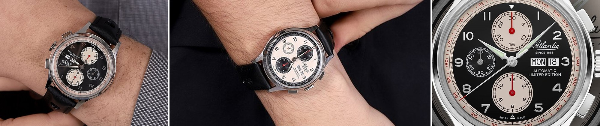 Limitowane zegarki Atlantic Worldmaster Valjoux