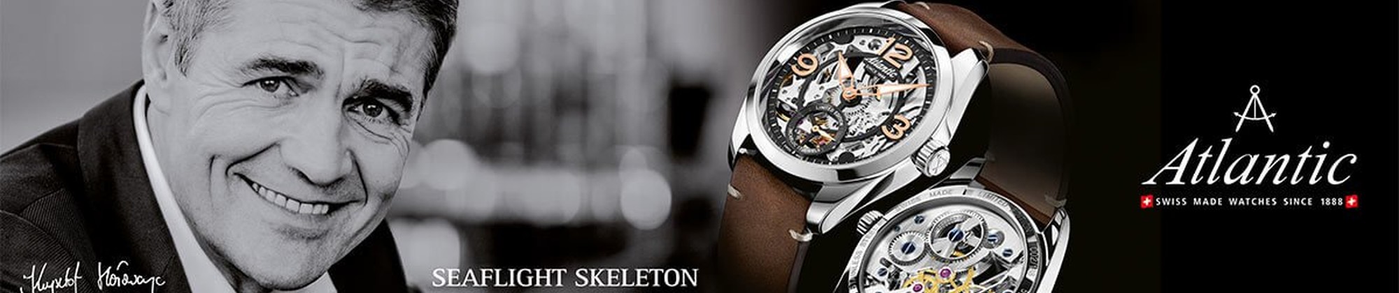 Limitowany Atlantic Seaflight Skeleton Mechanical
