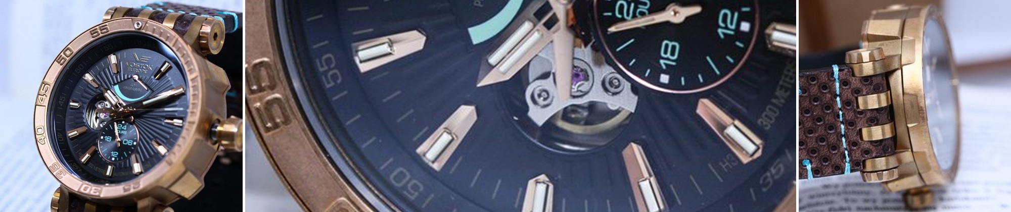 Limitowany zegarek Vostok Europe Energia Rocket Bronze Automatic
