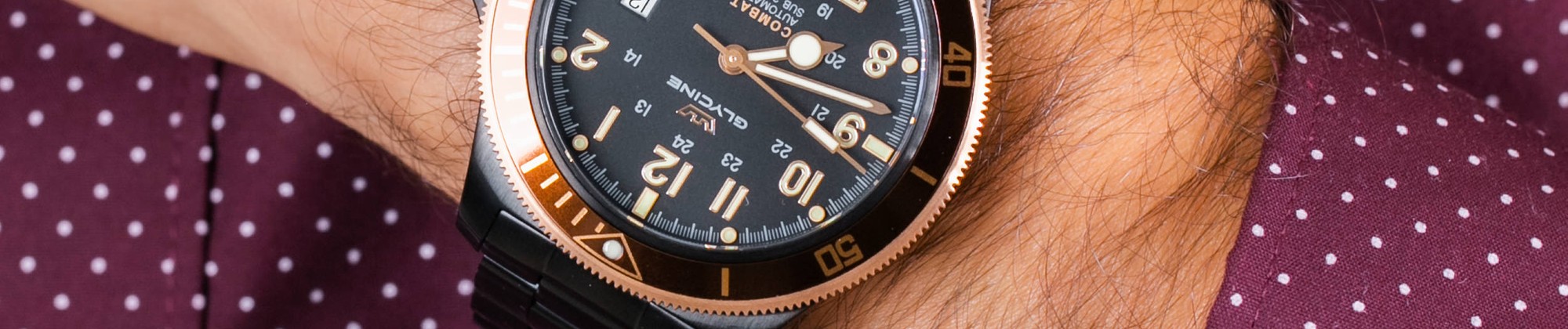 Militarny charakter zegarków Glycine Combat 6 Classic