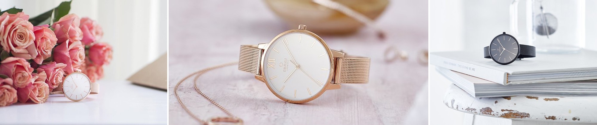 Minimalistyczne zegarki Obaku Denmark do 500 zł