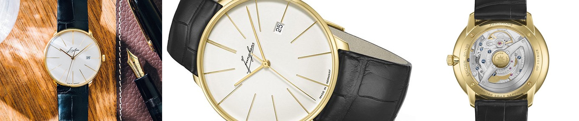 Niemiecki zegarek Junghans z 18-karatowego złota w przedsprzedaży na ZEGAREK.NET