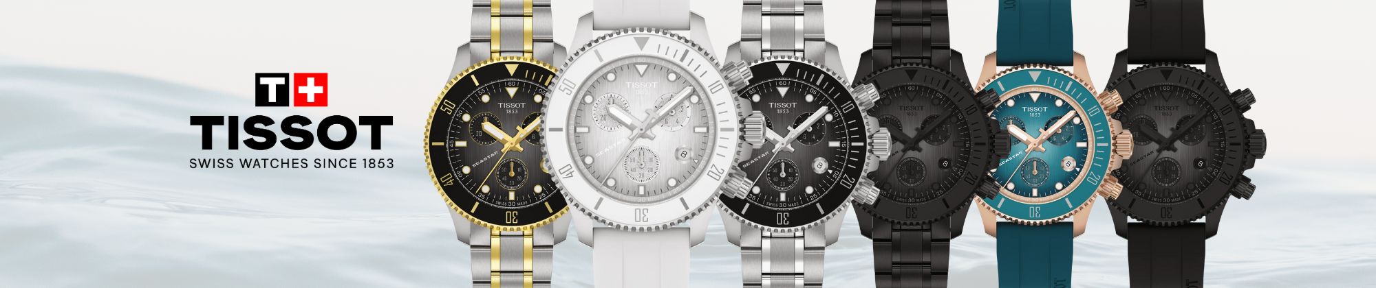 Nowa kolekcja Tissot Seastar 1000 - sześć stylowych zegarków dla miłośników nurkowania