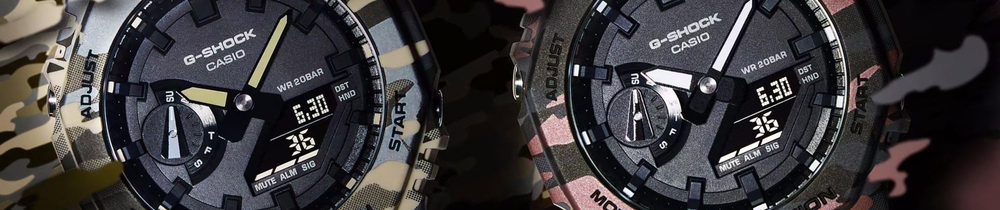 Nowe G-Shock Casioak Camo - kultowy GA-2100 w militarnym stylu