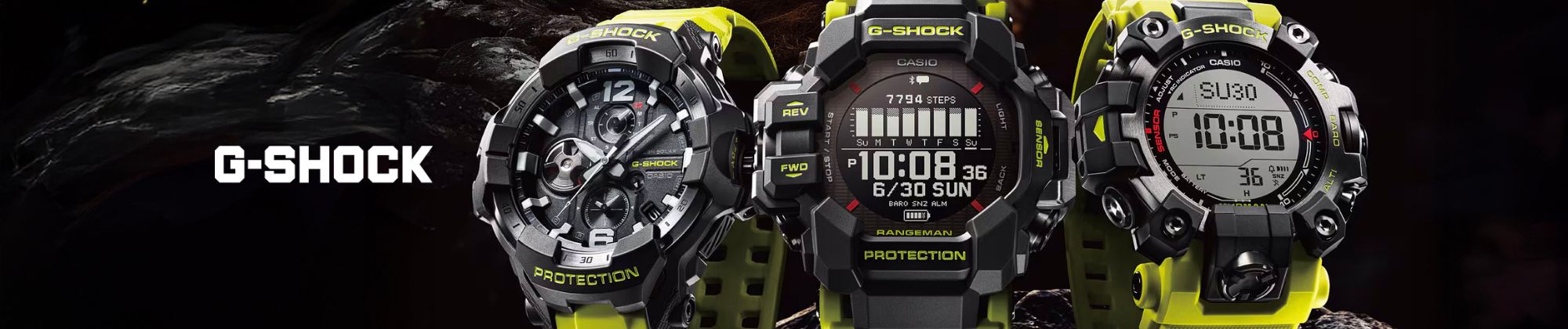 Nowości w serii G-SHOCK Master of G - Gravitymaster, Rangeman, Mudman