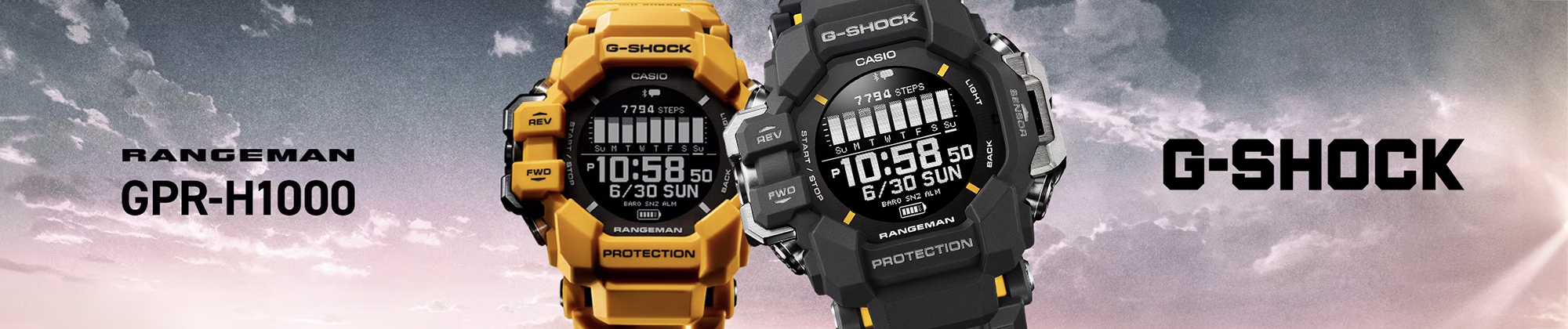 Poznaj ikony niezawodności - nowe modele G-Shock Rangeman GPR-H1000