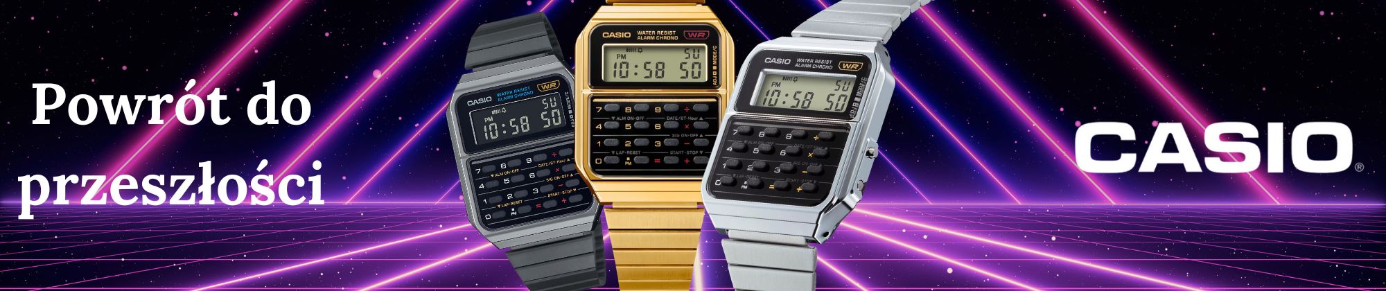 Powrót do przeszłości - odkryj zegarki z kalkulatorem Casio CA-500
