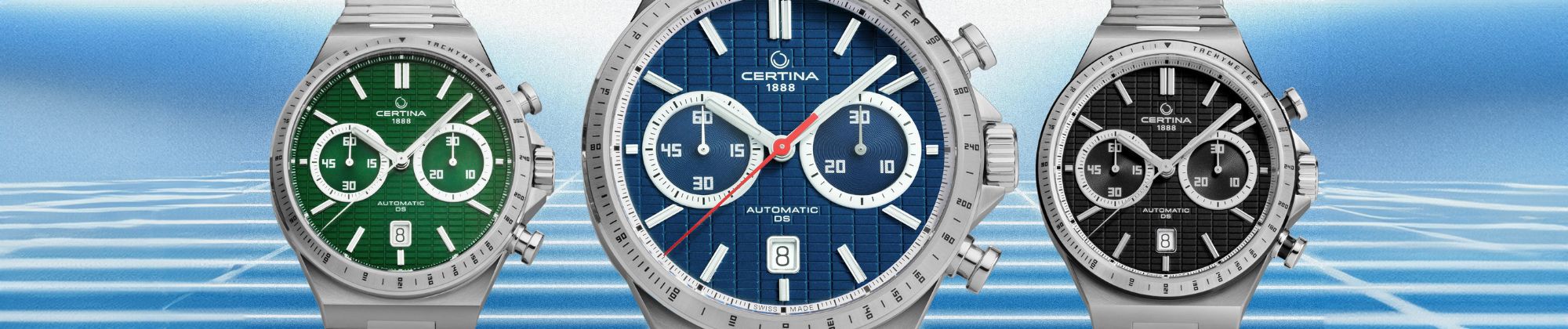 Nowy DS-7 Chrono Auto od Certina - precyzja inspirowana padlem