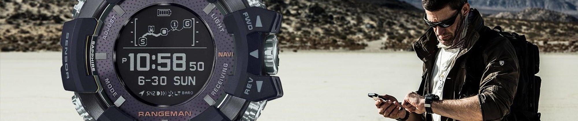Nowy zegarek survivalowy G-SHOCK Rangeman Professional