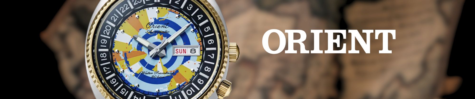 Orient Watches świętuje 75-lecie - limitowana edycja World Map