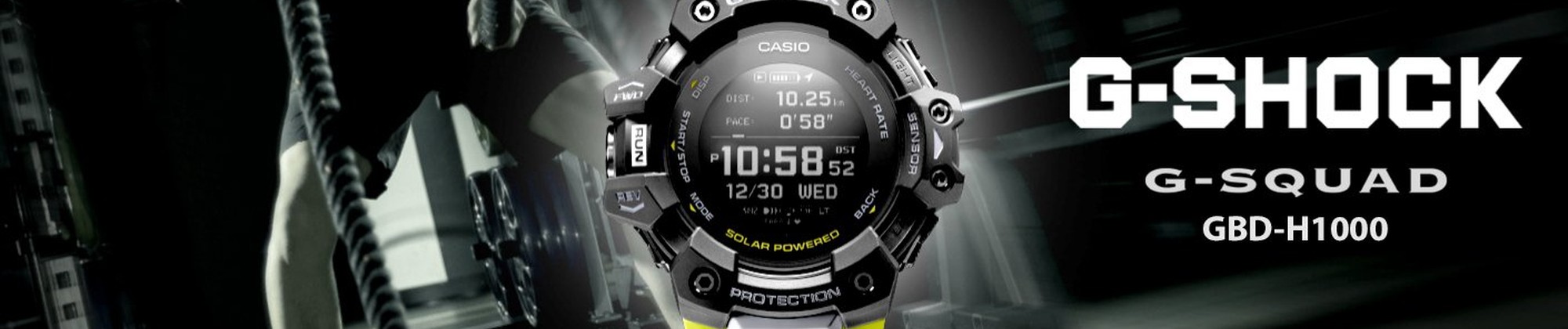 Pierwszy smartwatch od G-SHOCK! Premiera: G-SQUAD GBD-H1000