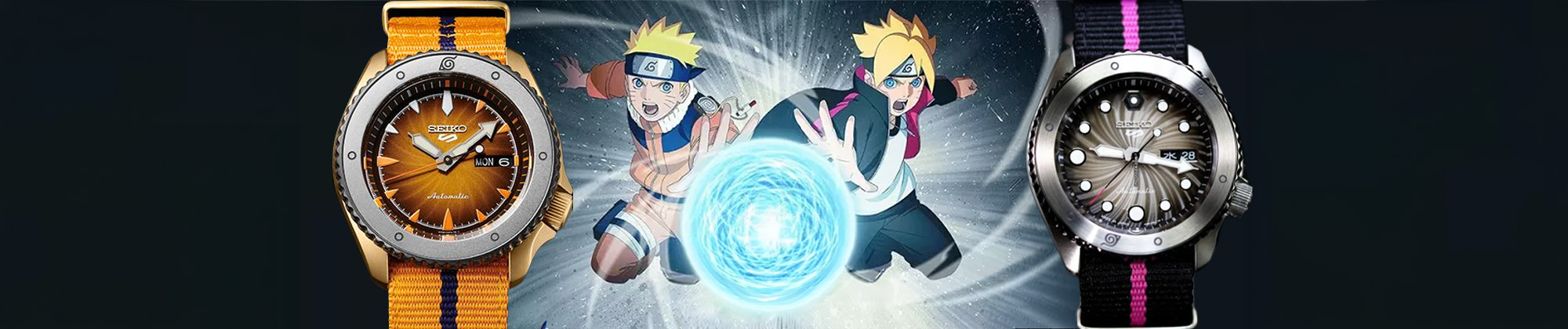 Poznaj limitowane zegarki Seiko 5 Sports „Naruto & Boruto”