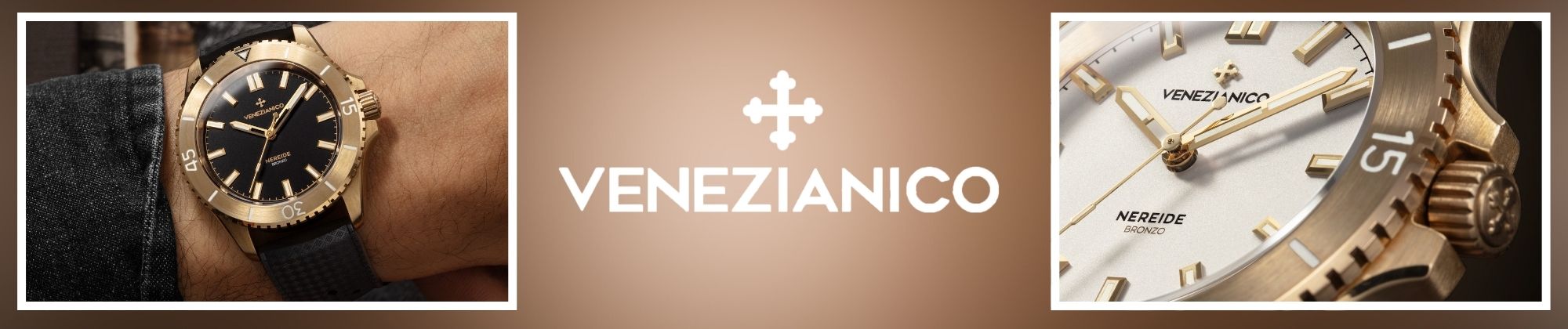 Poznaj nowe Venezianico Nereide z brązu - Nero i Bianco na lato 2025
