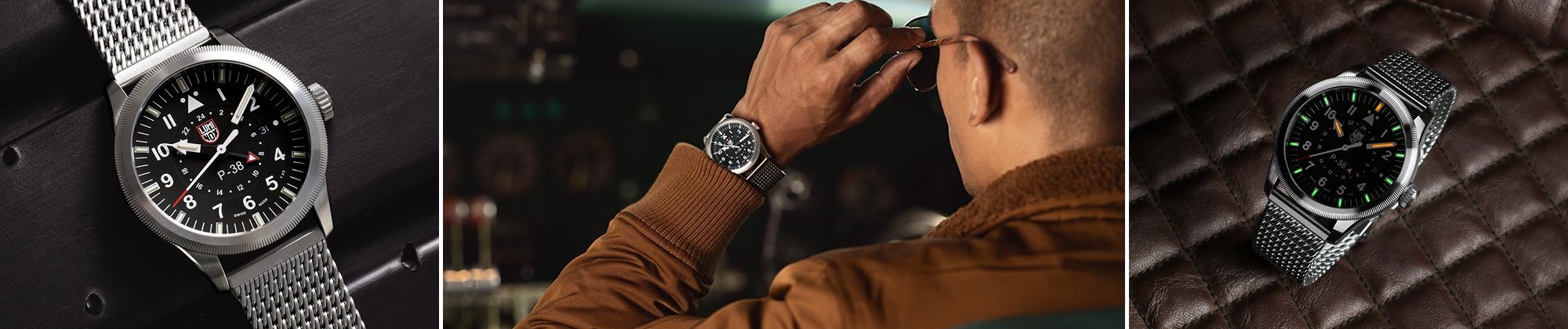 Premiera Luminox Air Pilot P-38 Lightning 9520 Series