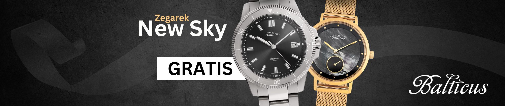 Dwa za jeden - niezwykła oferta Black Friday na zegarki Balticus!