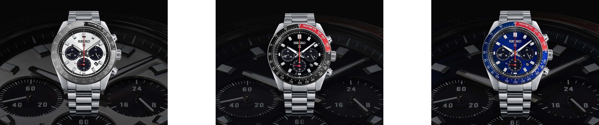 Przedstawiamy trzy nowe zegarki Seiko Prospex Speedtimer Solar Chronograph